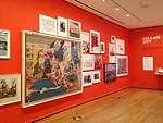 Installation view of <em>Cut 'n' Paste: From Architectural Assemblage to Collage City.</em>