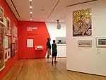 Installation view of <em>Cut 'n' Paste: From Architectural Assemblage to Collage City.</em>