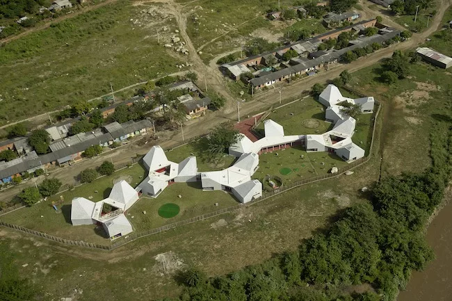 Giancarlo Mazzanti’s Timayui preschool in Santa Marta.