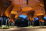 <em>Colombia Transformed: Architecture=Politics</em> features work by six designers including Felipe Mesa, Planb Arquitectos. His Orquidorama pavilion in Medellín’s Botanic Garden is shown 