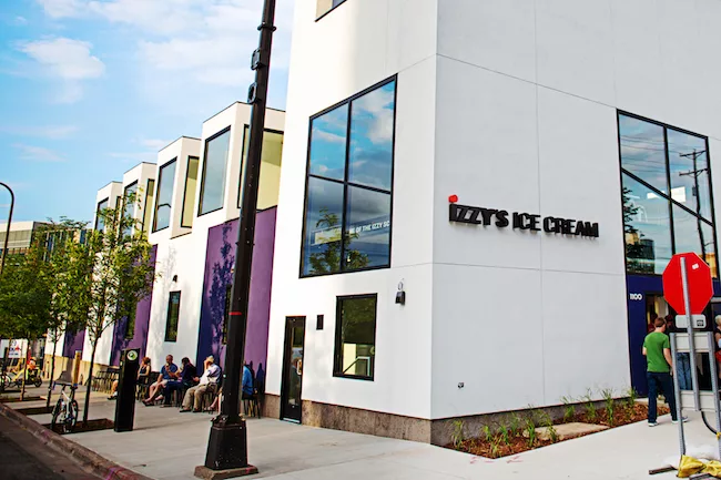 <p><strong><a href='http://izzysicecream.com/' target='_blank'>Izzy’s Ice Cream</a></strong><br />Lara Hammel and Jeff Sommers opened Izzy’s in St. Paul, Minnesota, in 2000, and have embra