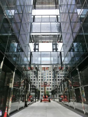 Aerial view of CityCenterDC.