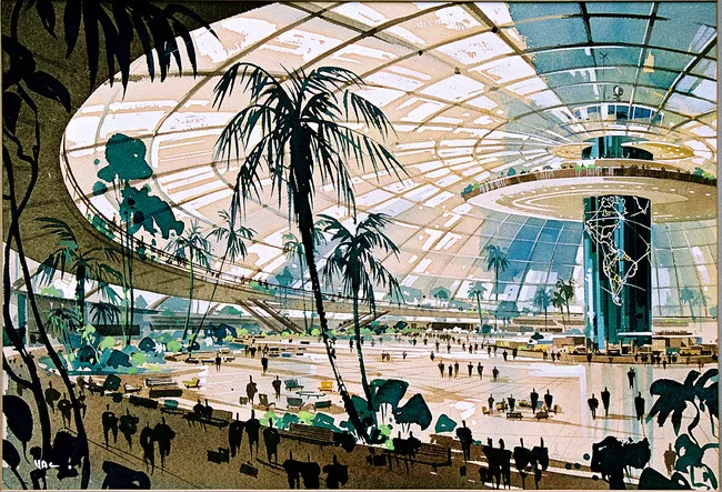 Pereira and Luckman<br />LAX original Plan, 1952