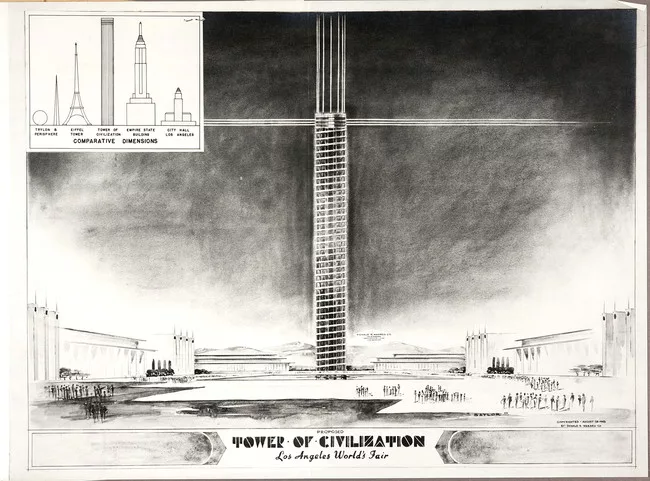 William H. Evans<br />Tower Of Civilization, 1939