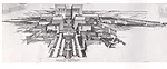 Lloyd Wright <br />Civic Center Plan, 1925