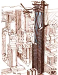 Murphy Jahn <br />Figueroa Tower, 1987