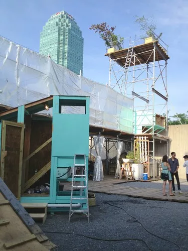 The Colony, designed by Argentinian firm a77, at MoMA PS1.