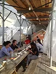 Students working at the Colony.