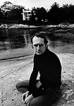 Meier at the Smith House in Darien, Connecticut, in 1967.