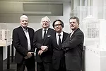 From left to right: Bernhard Karpf, Associate Partner; Richard Meier, Managing Partner; Dukho Yeon, Associate Partner; Reynolds Logan, Associate Partner.