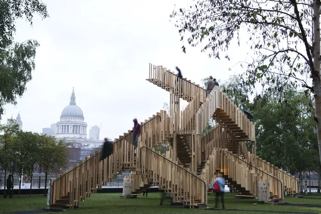 Stair Master: dRMM Creates Endless Stair for Tate Modern's Front Lawn