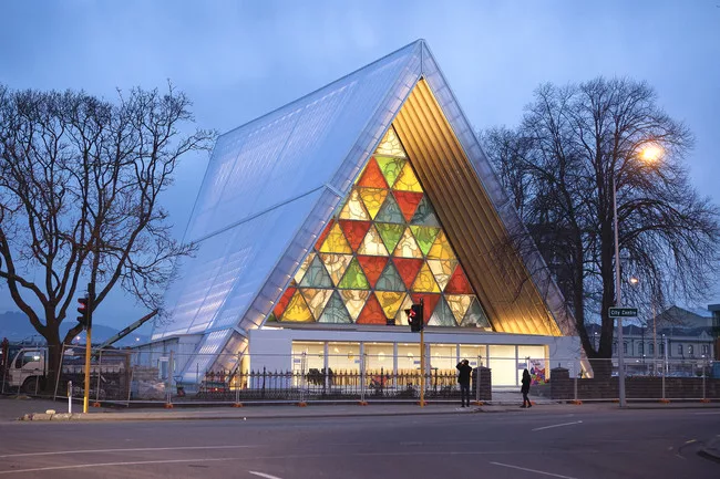 Quick Take: Shigeru Ban's Cardboard Cathedral