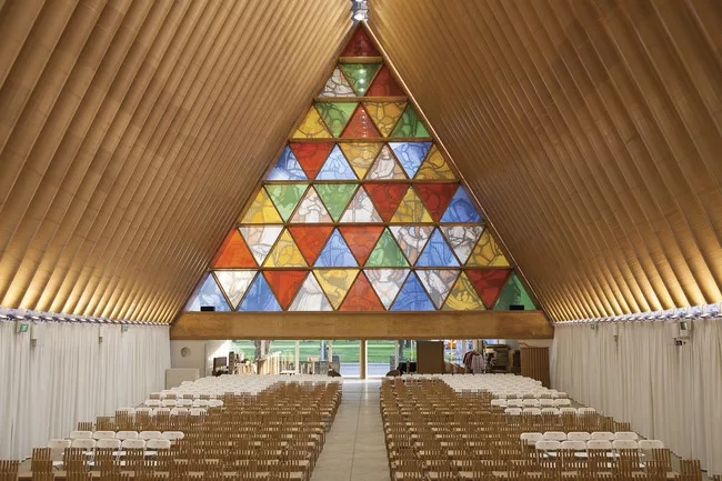 Quick Take: Shigeru Ban's Cardboard Cathedral