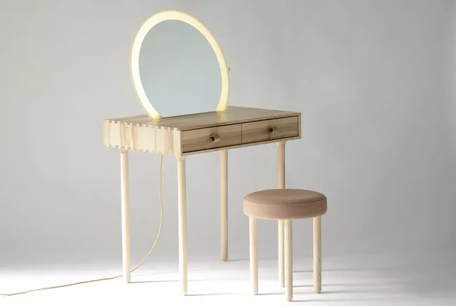 <strong>Avignon No. 1 Dressing Tables</strong><br />One of the highlights at Tent London, an off-site exhibition in the Old Truman Brewery in Shoreditch, was the Avignon No. 1 dressing table designed 