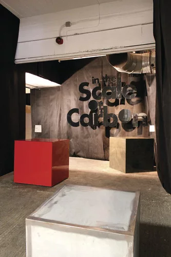 <a href='www.inthescaleofcarbon.com' target='_blank'><strong>In the Scale of Carbon</strong></a><br />This exhibit at the Super Brands London venue in Shoreditch was created by <a href='www.materialsc