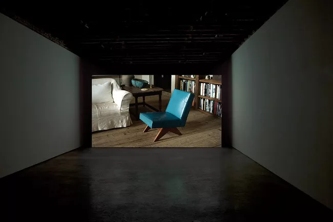 <p><em>Provenance</em><br />Amie Siegel<br />2013<br />HD video<br />40 min 30 sec. <br />installation view, Simon Preston, New York</p>