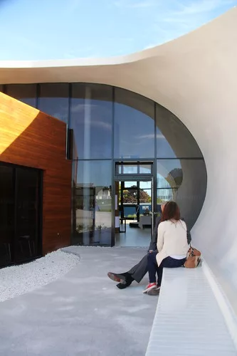 A Maggie's Centre, designed by Snøhetta, opened in Aberdeen, Scotland, on September 23.