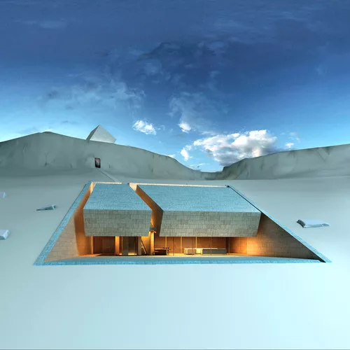 <strong>Future Projects: House
</strong><br />MZ Architects<br />
Meditation House
<br />Jbaa, Lebanon