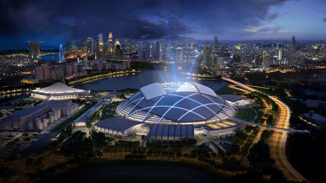 <strong>Future Projects: Leisure led Development
</strong><br />Singapore Sports Hub Design Team (AECOM, DP Architects, and Arup)<br />
Singapore Sports Hub
<br />Singapore