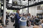 A lecture at the Lab in New York City.<br />
