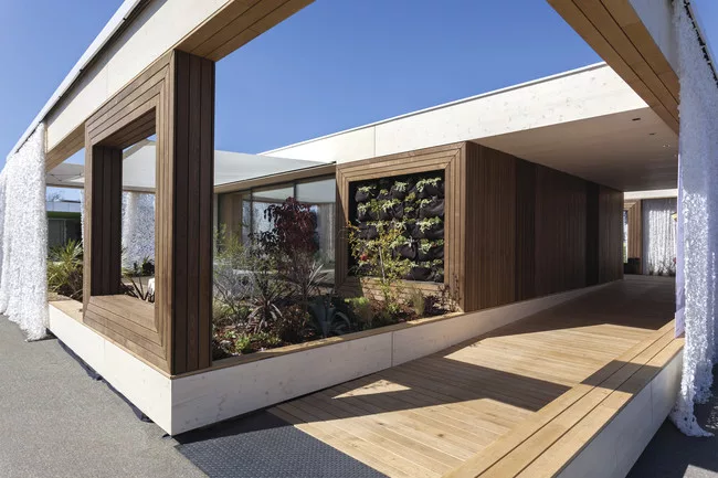 <strong>Team Austria, Vienna Institute of Technology </strong><br />Flexible design was the key tenet of the first-place winner—it can be built as a stand-alone residence or as a component in a
