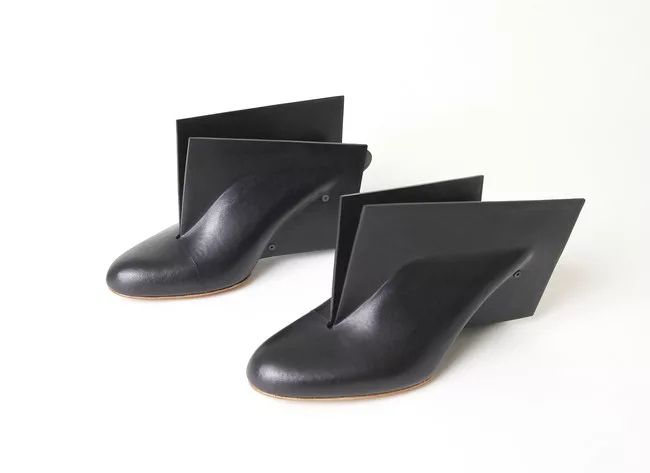 Rapidprototypedshoes (2010)<br />Marloes ten Bhömer