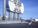 Top photo: Taken by Robert Venturi, November 1966 in Las Vegas, Nevada <br />Bottom photo: Taken by Denise Scott Brown, November 1966 in Las Vegas, Nevada