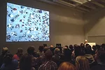 <p>Denise Scott Brown uses the example of a crowded beach to explain her interest in patterns of human behavior. 'If you added 25 more people, the evenness would remain, but the spacing would get clos