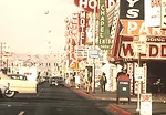 Top photo: Taken by Robert Venturi, November 1966 in Las Vegas, Nevada <br />Bottom photo: Taken by Denise Scott Brown, November 1966 in Las Vegas, Nevada