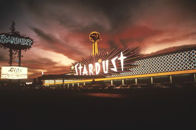 Top photo: Taken by Robert Venturi, November 1966 in Las Vegas, Nevada <br />Bottom photo: Taken by Denise Scott Brown, November 1966 in Las Vegas, Nevada