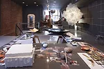 Installation view of <em>What’s the Matter?</em>, curated by Kulapat Yantrasast, at R 20th Century gallery in New York, through November 2.