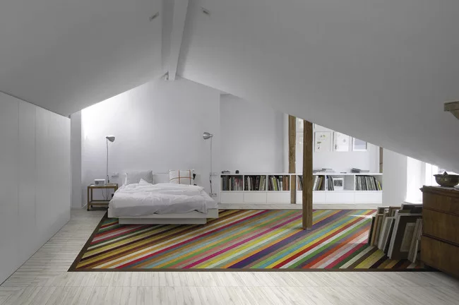 41Zero42 is a young company that combines research, technology, innovation, and design to radically change the appearance and performance of ceramic tile. <em>U-Color</em>, shown here, is a hybrid art