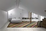 41Zero42 is a young company that combines research, technology, innovation, and design to radically change the appearance and performance of ceramic tile. <em>U-Color</em>, shown here, is a hybrid art