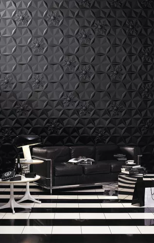 Colorful mosaics line Bisazza introduced its first ceramic tile  collections at this year’s Cersaie. Minimal designs by Antonio Citterio  and Patricia Viel were juxtaposed with Marcel Wanders' p
