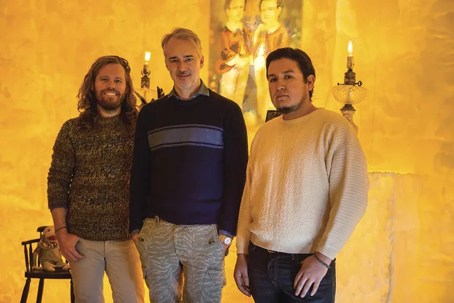 Left to right: Michael Loverich; Michael Bastian; Antonio Torres
