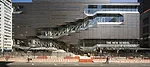 The 375,000-square-foot University Center at The New School, designed by SOM, is clad in overlapping brass panels.<br /> <br />