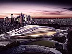 The new national stadium of Japan, by Zaha Hadid Architects, will be built for the 2020 summer Olympics in Tokyo.