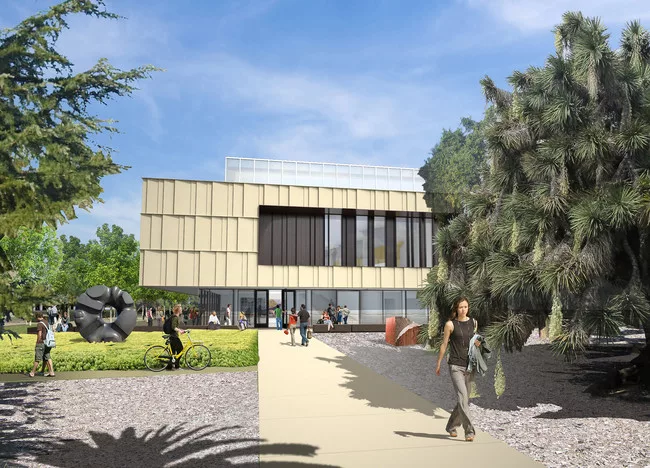 Construction is underway on a building to house “Hunk” and “Moo” Anderson’s significant collection of postwar American art.