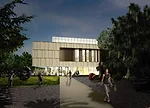 Construction is underway on a building to house “Hunk” and “Moo” Anderson’s significant collection of postwar American art.