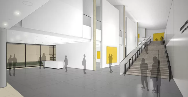 Construction is underway on a building to house “Hunk” and “Moo” Anderson’s significant collection of postwar American art.