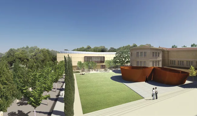 Construction is underway on a building to house “Hunk” and “Moo” Anderson’s significant collection of postwar American art.