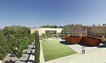 Construction is underway on a building to house “Hunk” and “Moo” Anderson’s significant collection of postwar American art.