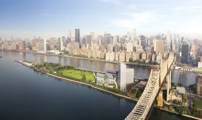 Mayor Bloomberg and Cornell president David Skorton (left) sign a 99-year agreement to bring a high-tech campus to NYC.