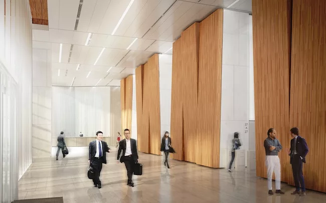 Renderings of KPF's Sequis Centre Tower