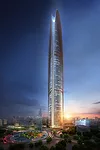 Renderings of SOM's Pertamina Energy Tower