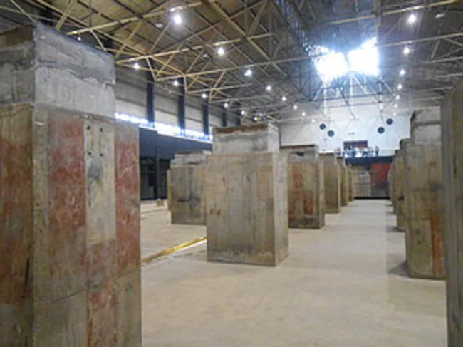 The main space in the 465,000-square-foot Machine Hall.