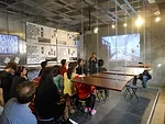In the Machine Hall, Columbia University set up a pop-up branch of its multi-locational Studio X.