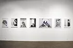 Catherine Johnson and Rebecca Rudolph of Design, Bitches once again remind audiences not to take architecture too seriously with these black and white photographs riffing off iconic poses in architect