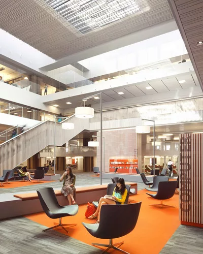 <p><strong>For Interior Architecture
:</strong></p><p>Odegaard Undergraduate Library
<br />The Miller Hull Partnership<br />
Seattle</p>