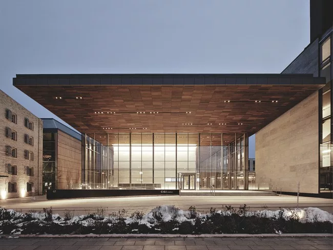 <p><strong>For Architecture: </strong></p><p><a href='http://archrecord.construction.com/features/gdgb/2013/1306-centre-for-international-governance-innovation-kpmb-architects.asp?specs=true' target='